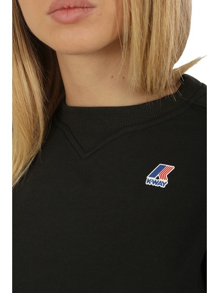 Felpa K-WAY Noella Black Pure